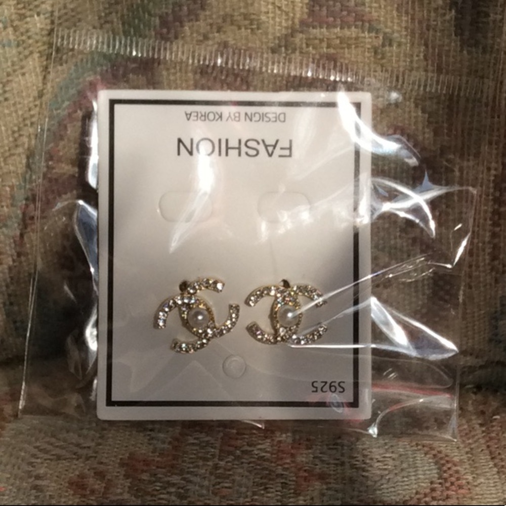 Chanel Pearl Earrings